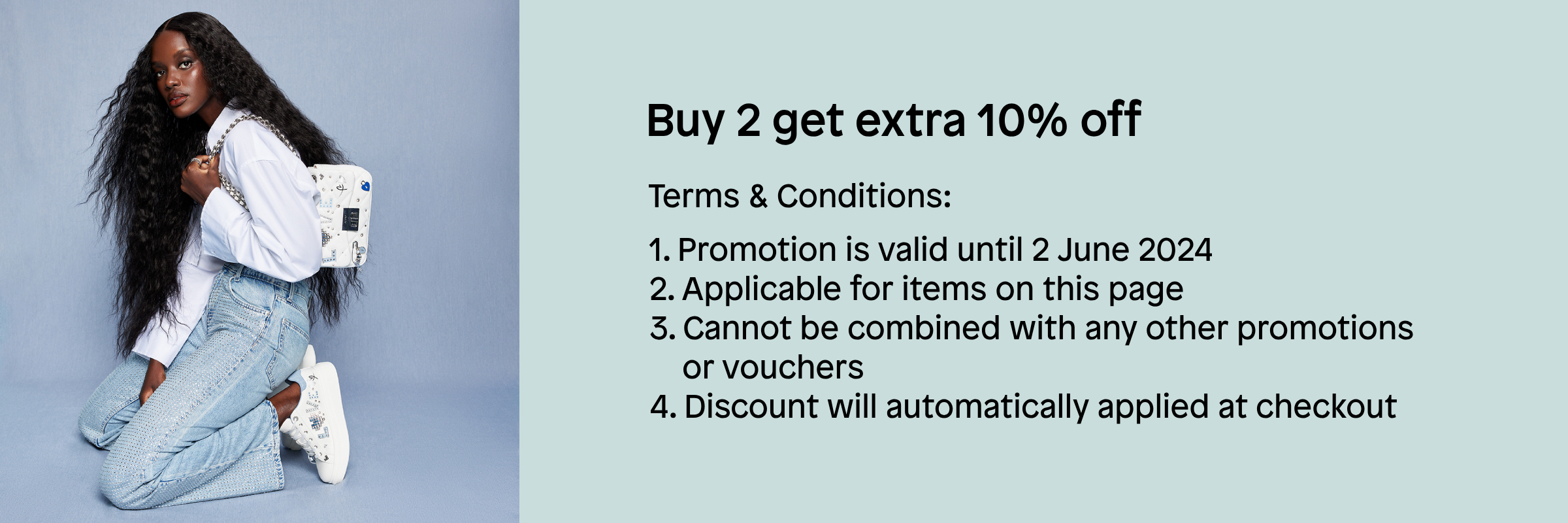 Buy 2 Get Extra 10% Off