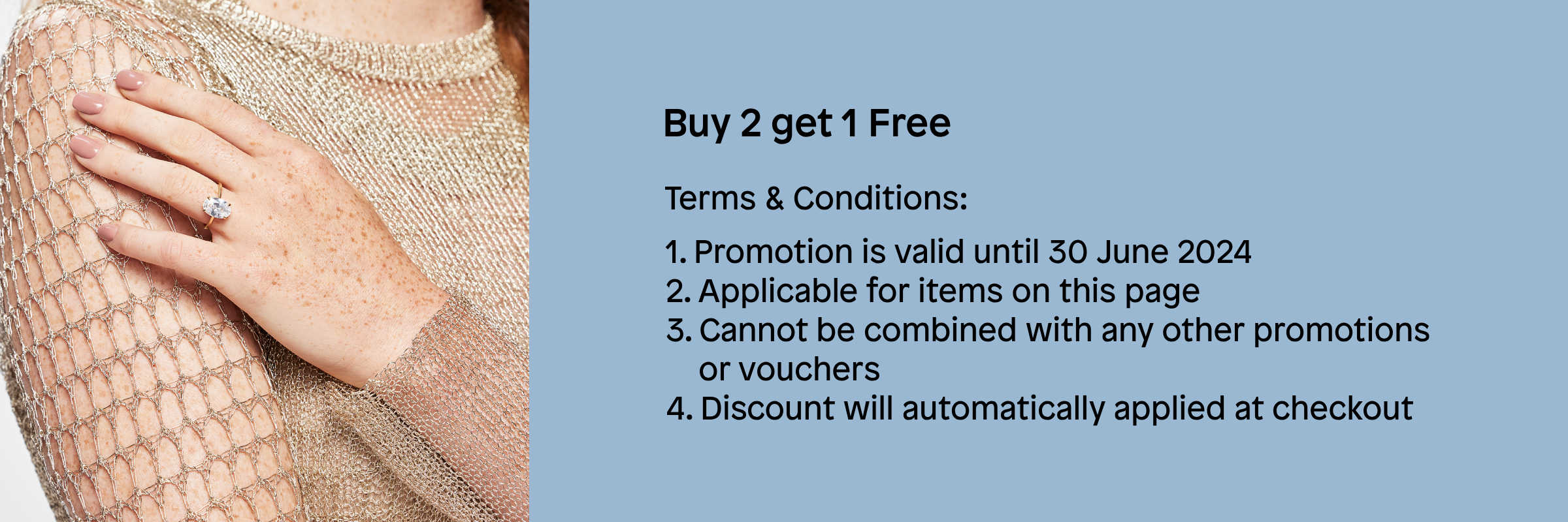 June Buy 2 Get 1 Free