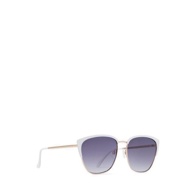 LAREWAN SUNGLASSES - WHITE