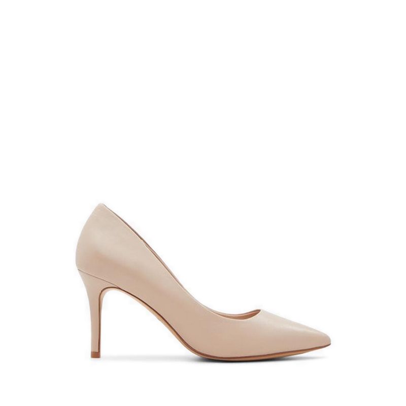 SERENITI HEELED SHOES - BONE