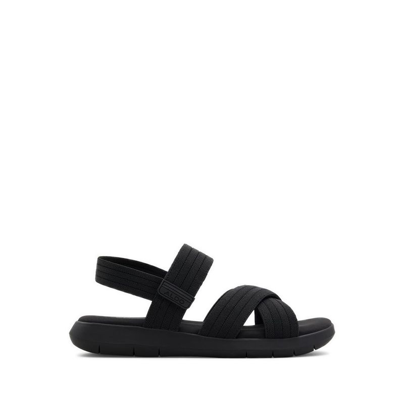 KEV FLAT SANDALS - BLACK