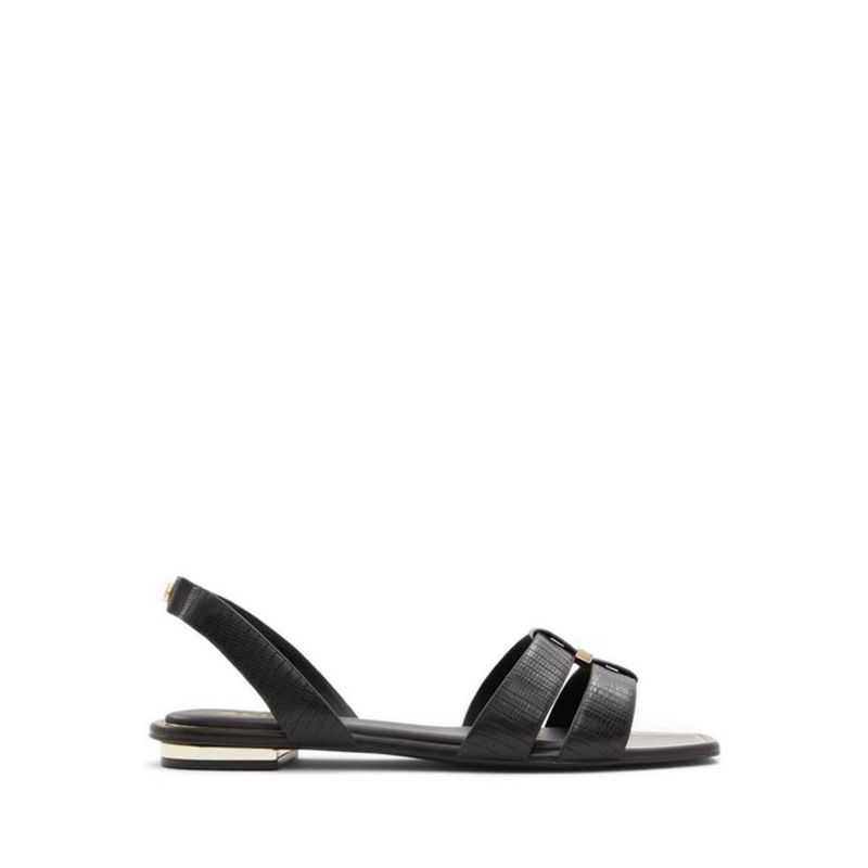 BALERA FLAT SANDALS - BLACK