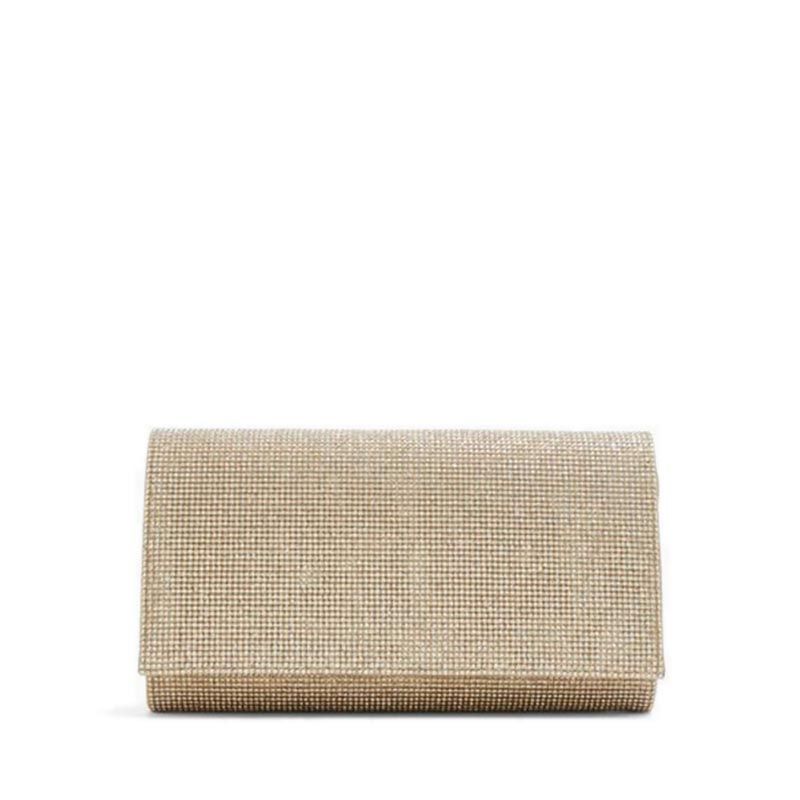 FAHARI CLUTCH - CHAMPAGNE