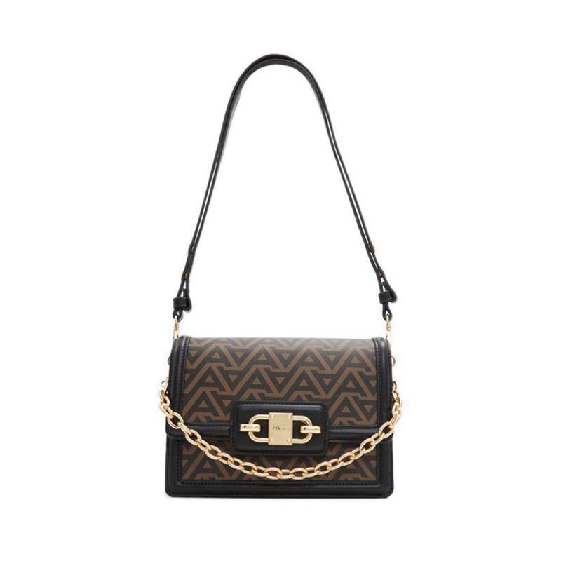 CARONELLA CROSS BODY - BROWN OVERFLOW