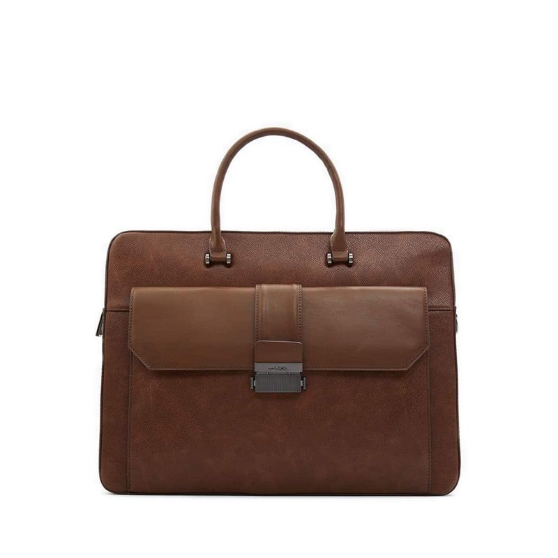 VERMON LAPTOP BAG - BROWN