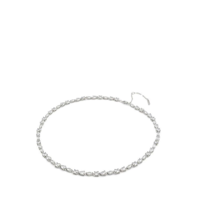 MARIYA NECKLACES - SILVER/CLEAR MULTI