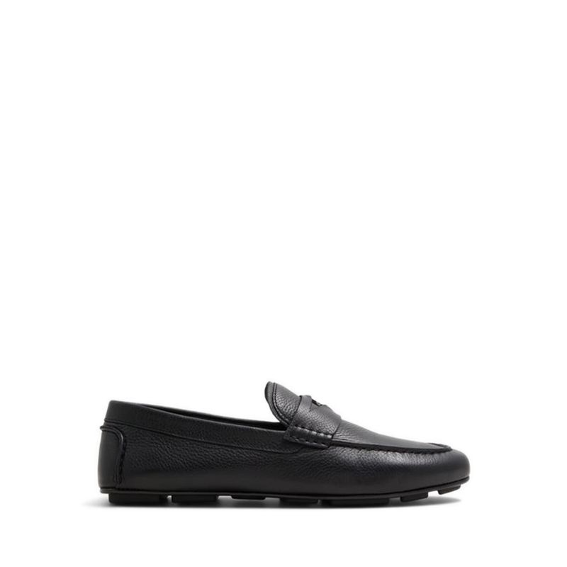 SQUIRE SLIP ONS - BLACK