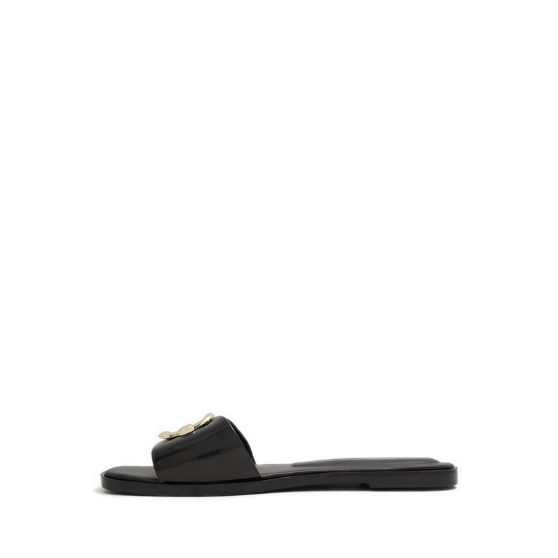 JELLYICIOUS FLAT SANDALS - BLACK