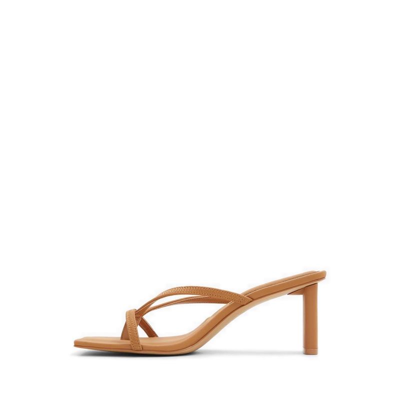 SANNE HEELED SANDALS - OTHER DARK BEIGE