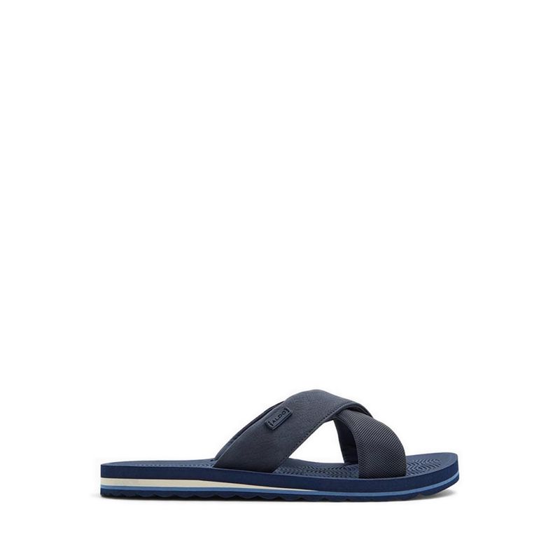 INDERPAUL FLAT SANDALS - NAVY