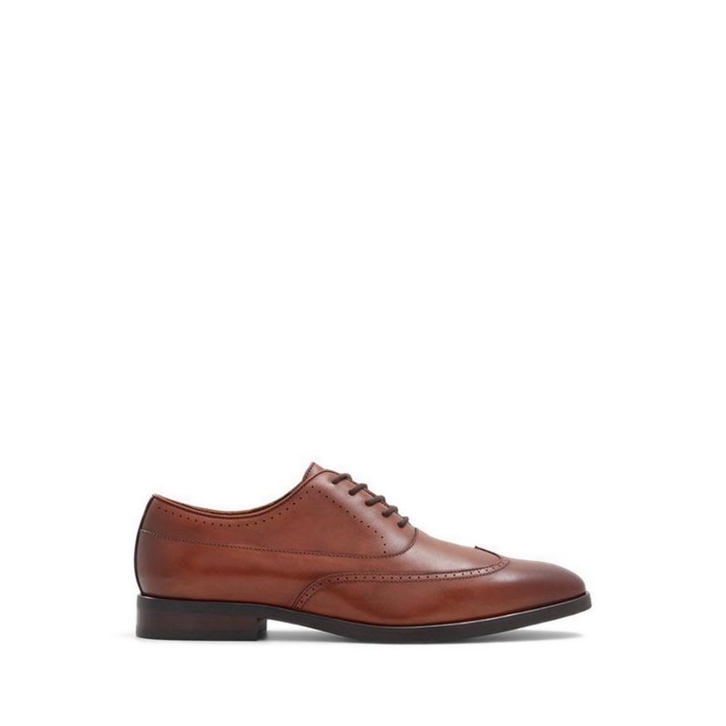 OLEANDER LACE UPS - COGNAC