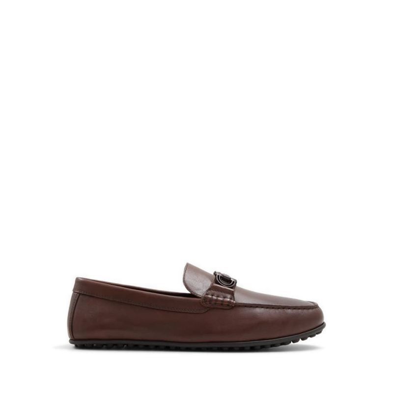 SCUDERIIA SLIP ONS - DARK BROWN