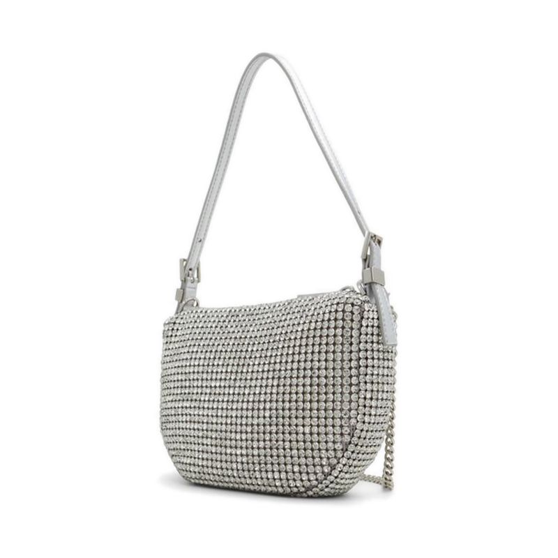 ALDO MISTERA SHOULDER BAG - SILVER