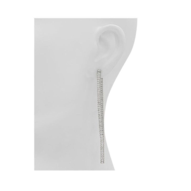 SVETNA EARRINGS - SILVER/CLEAR MULTI