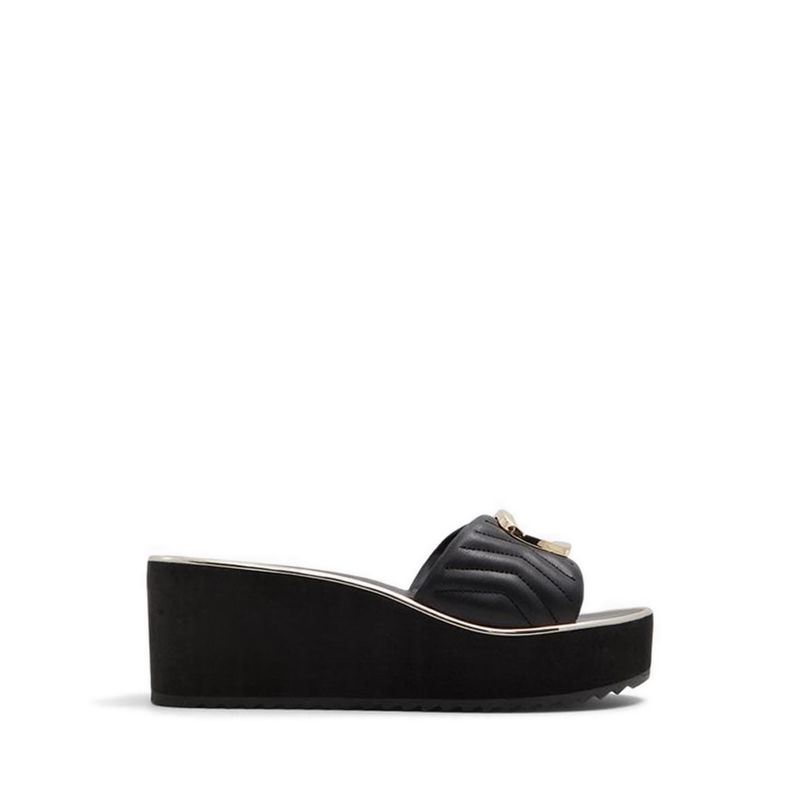 MENHADEN BEACH SANDALS - BLACK