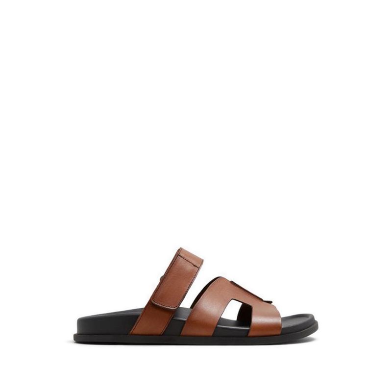 Christopher Men's Flat Sandals - Cognac