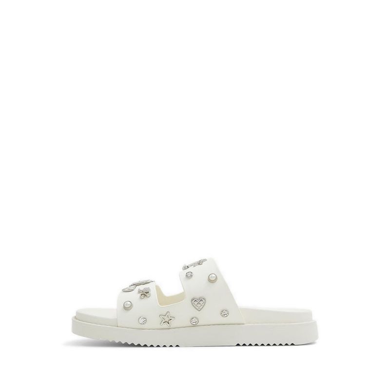 ALDO X BARBIE BARBIEDREAM SLIP ONS - WHITE