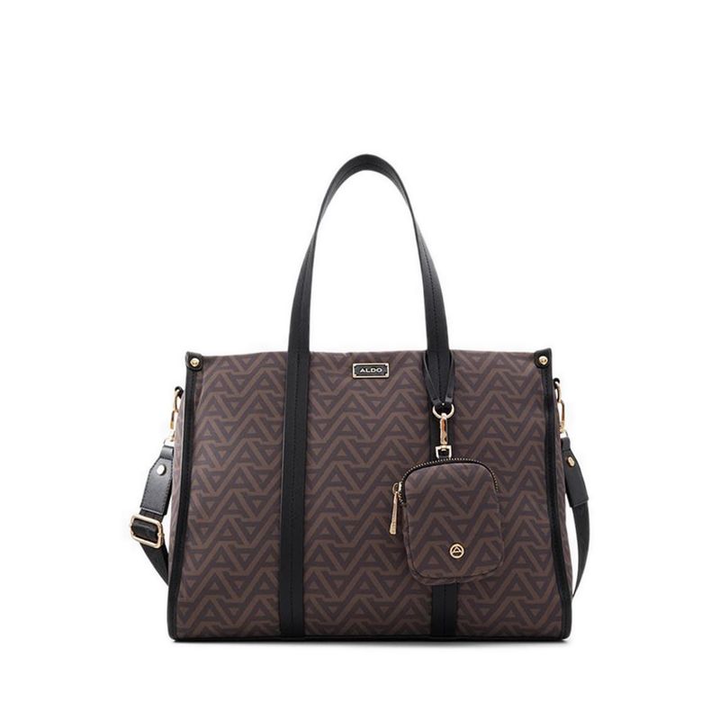 NANYSSA SATCHEL - BROWN MULTI