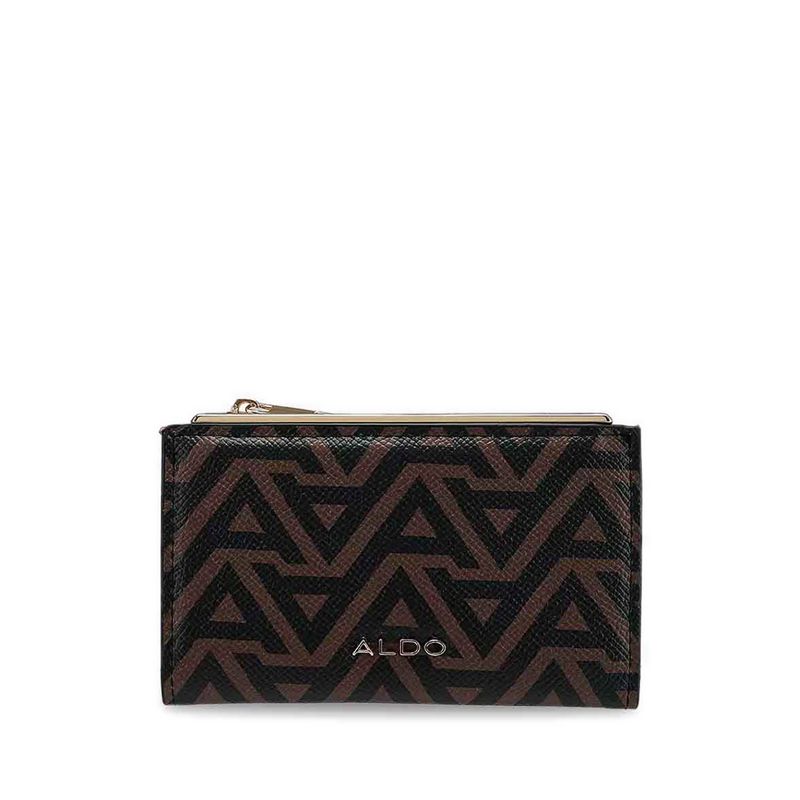 MERECLYA WALLET/CHANGE PURSE - BROWN OVERFLOW