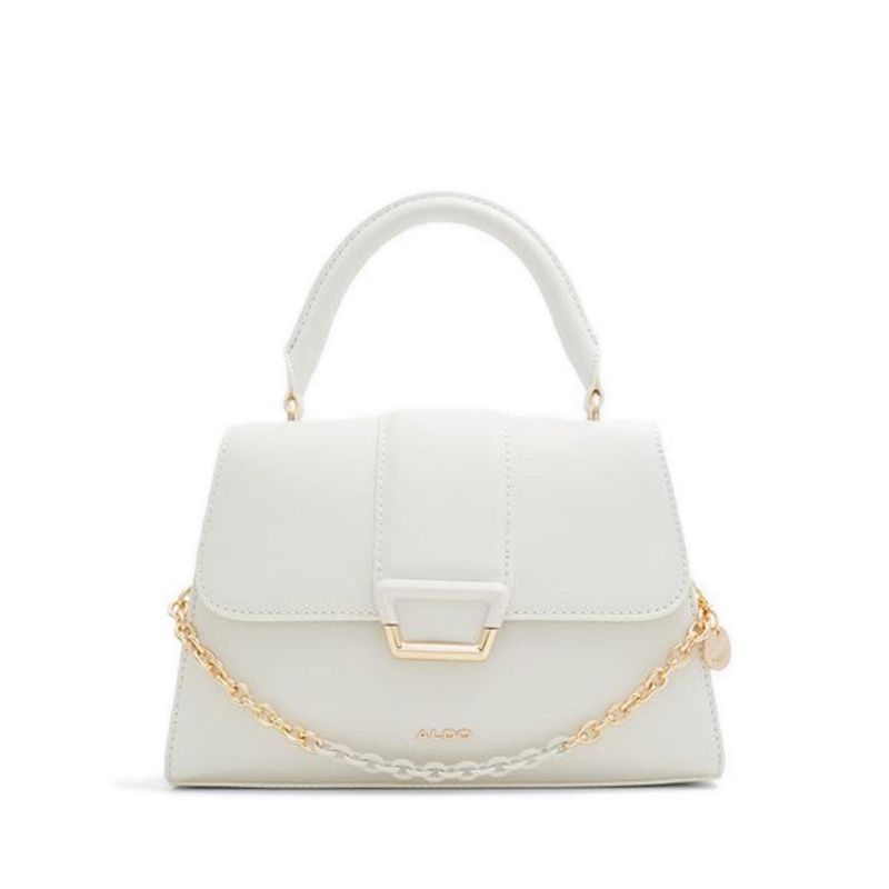 MALLILA TOP HANDLE - WHITE/BONE