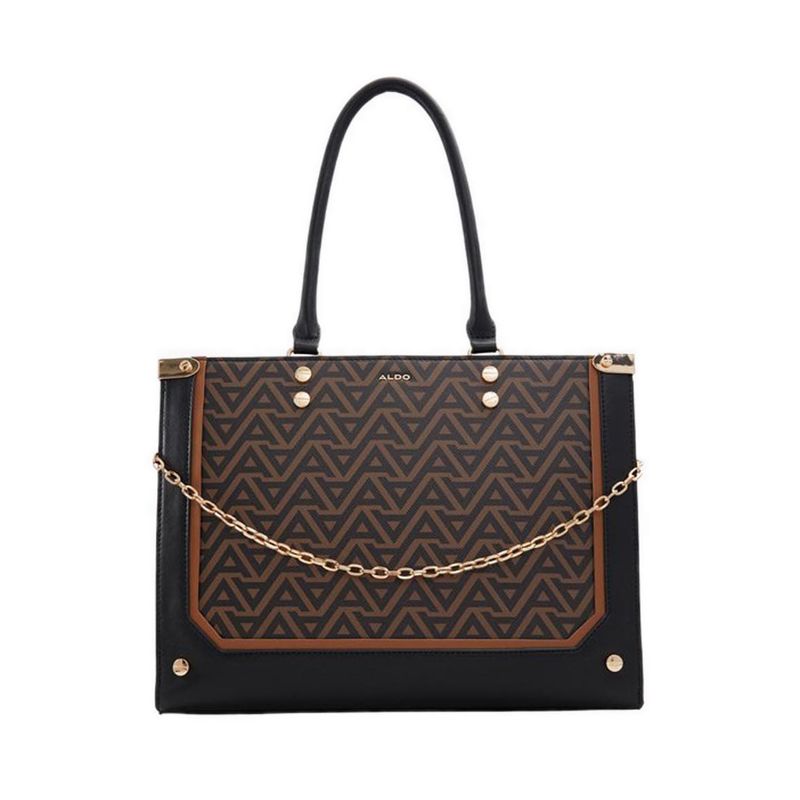 CATYLA SATCHEL - BROWN OVERFLOW