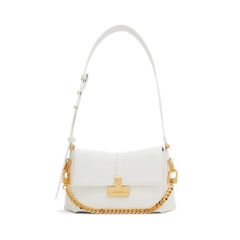 AVERIL SHOULDER BAG - WHITE