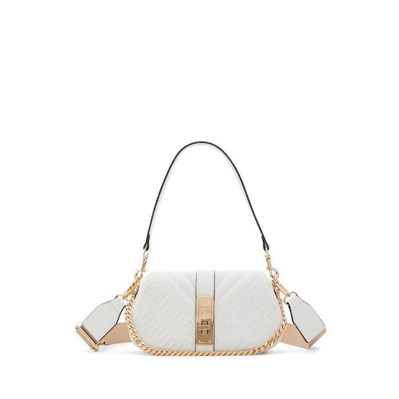 ROMIE SHOULDER BAG - WHITE