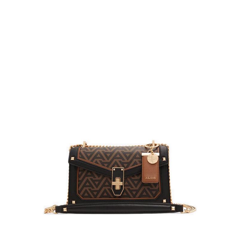 LANASSI CROSS BODY - BROWN OVERFLOW