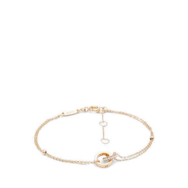 CADEIVIDA BRACELETS - GOLD/CLEAR MULTI