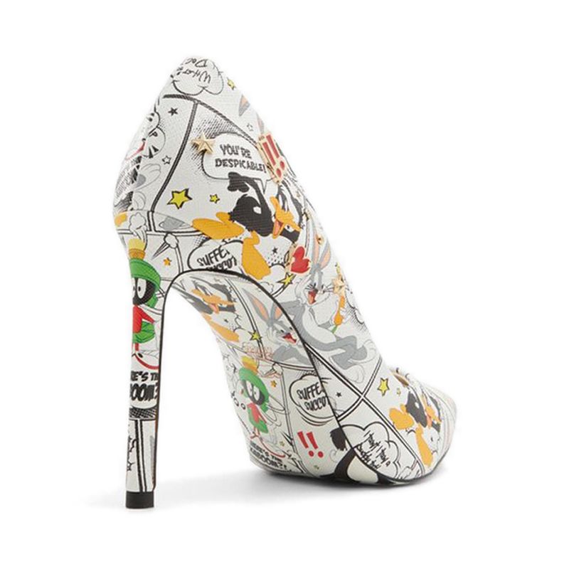 ALDO LTSTESSY HEELED SHOES WOMEN - WHITE MULTI