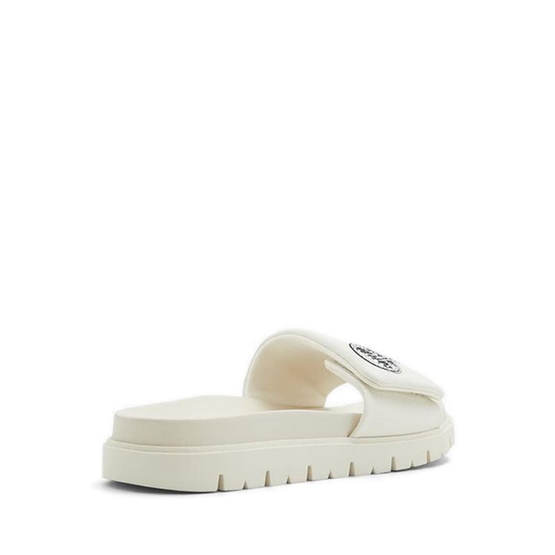 ALDO LTSLIDES FLAT SANDALS WOMEN - WHITE