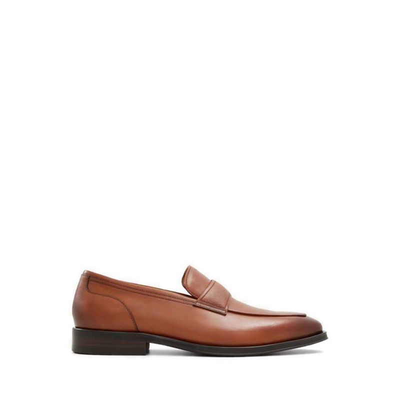 SEBERG-IN LOAFERS - COGNAC