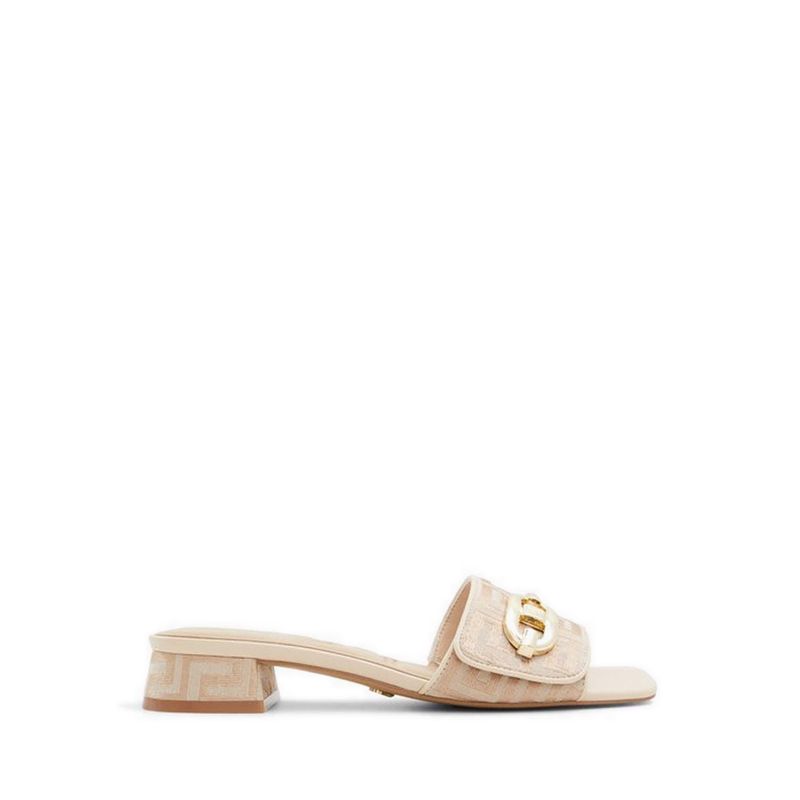 HELENY HEELED SANDALS - LIGHT BROWN