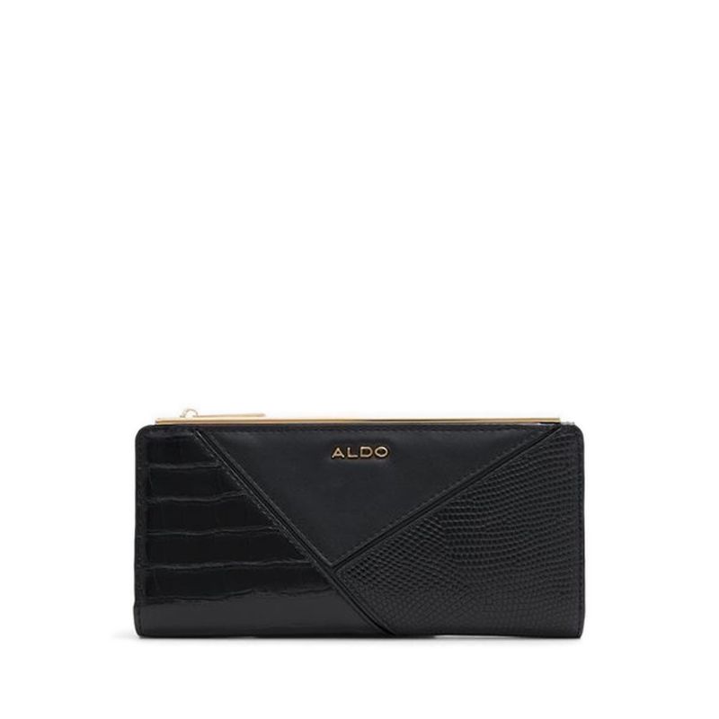 ELBAMACLYA WALLET/CHANGE PURSE - BLACK COMBO