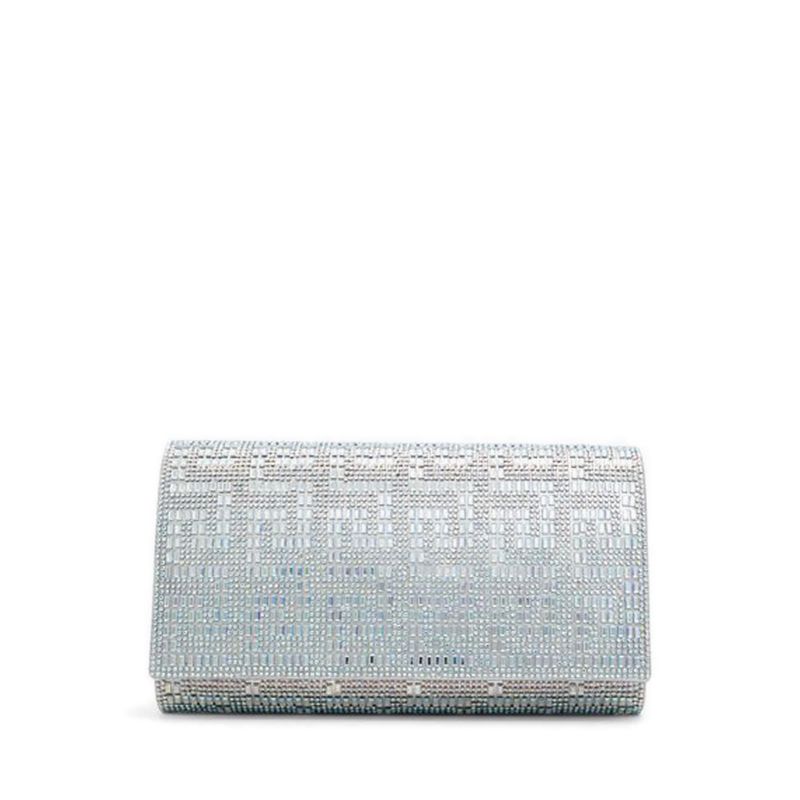 FAHARI CLUTCH - SILVER