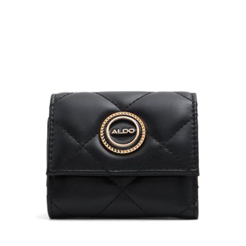 AGRIN WALLET/CHANGE PURSE - BLACK