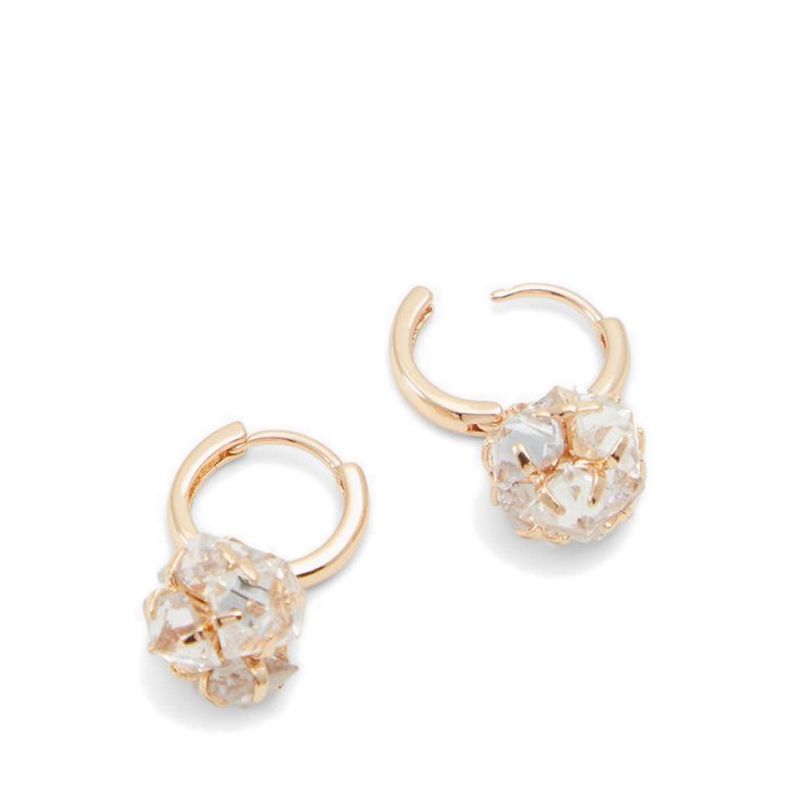 BANEDECLYA EARRINGS - GOLD/CLEAR MULTI