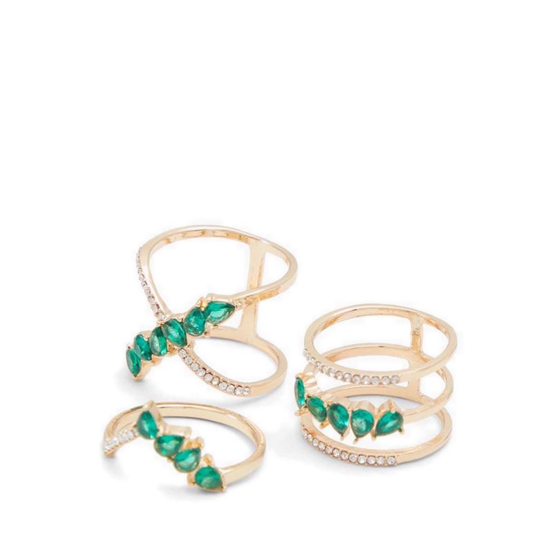 TETONIA RINGS - DARK GREEN