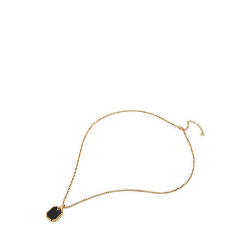 KIECH NECKLACES - BLACK/GOLD MULTI