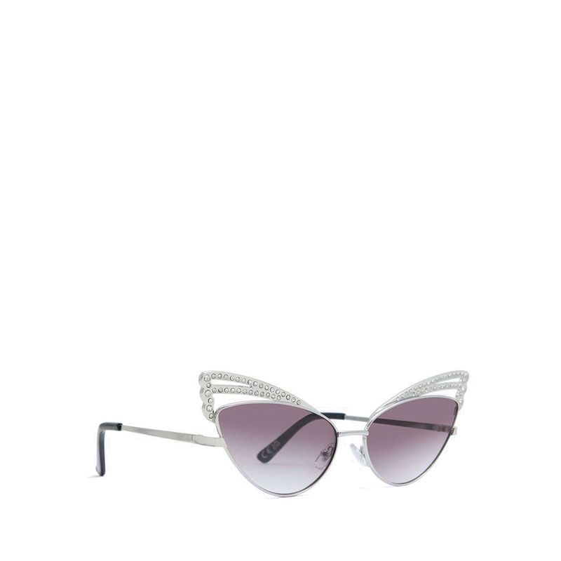 CANTBRINGMEDOWN SUNGLASSES - SILVER