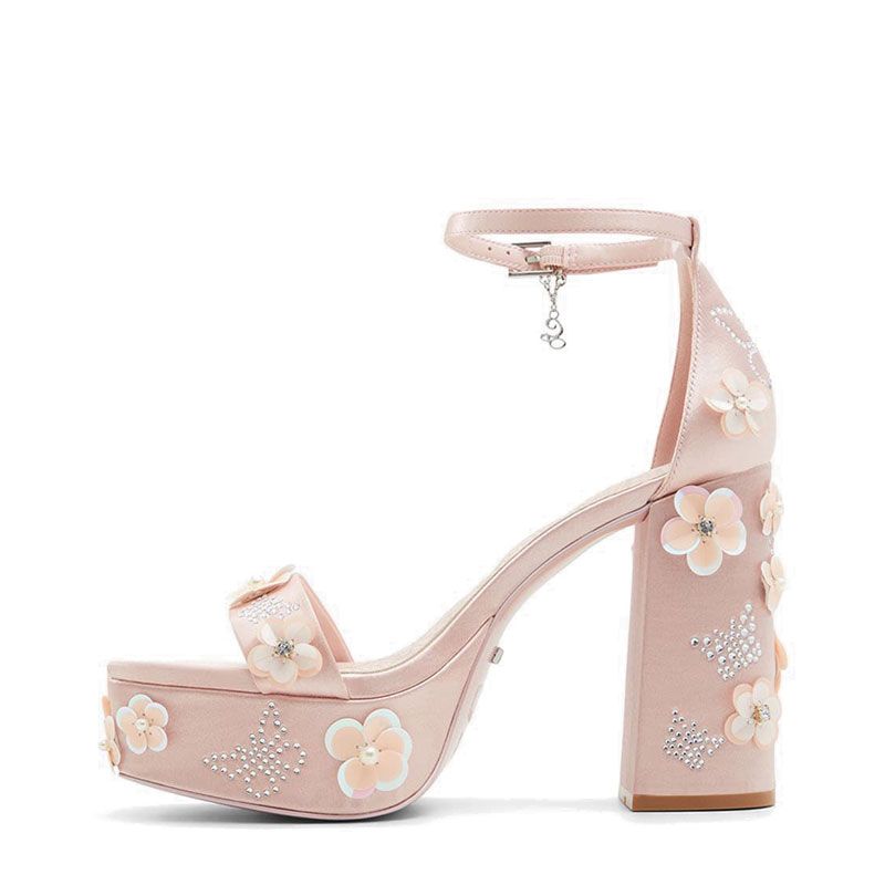 BEAUTIFICAL HEELED SANDALS - OTHER PINK