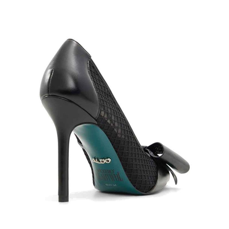 DEFYGRAVITY HEELED SHOES - BLACK