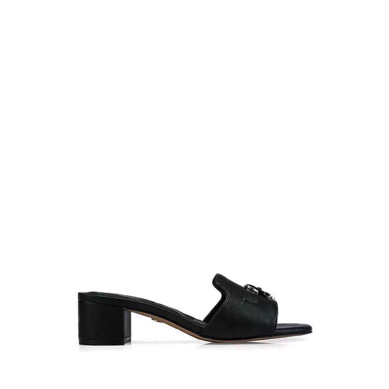 TESSINA HEELED SANDALS - BLACK