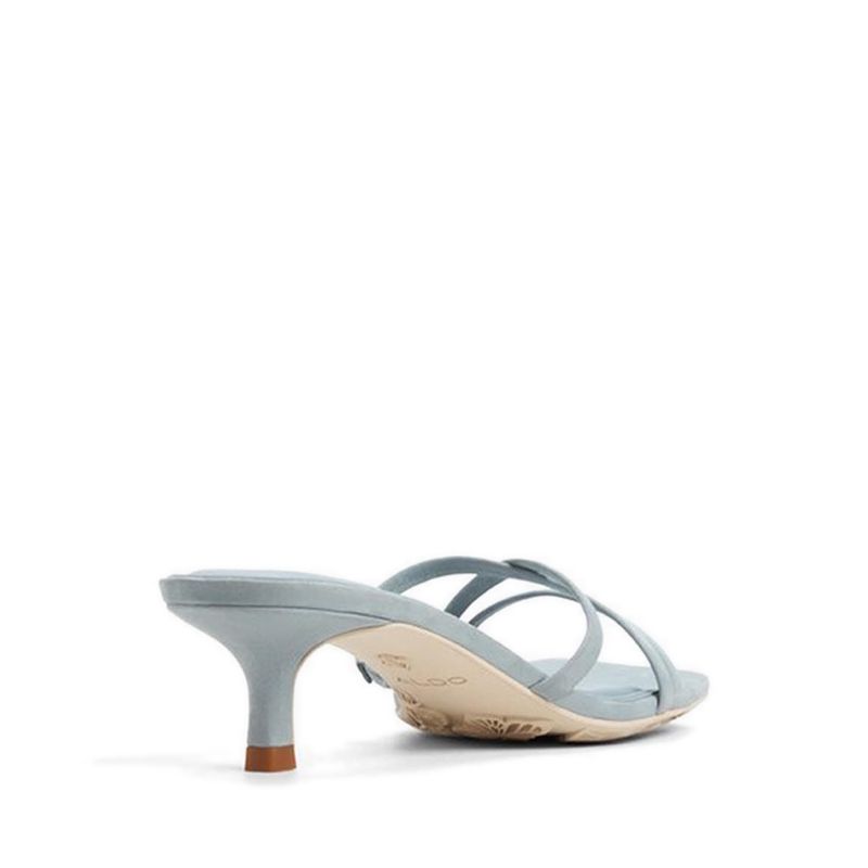 ALDO SOFIANA HEELED SANDALS - PASTEL BLUE