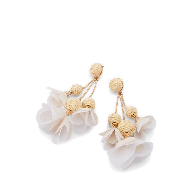 DAISYBELL EARRINGS - BEIGE