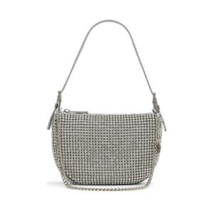 ALDO MISTERA SHOULDER BAG - SILVER